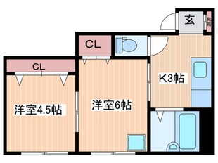 エオス富士見町の物件間取画像